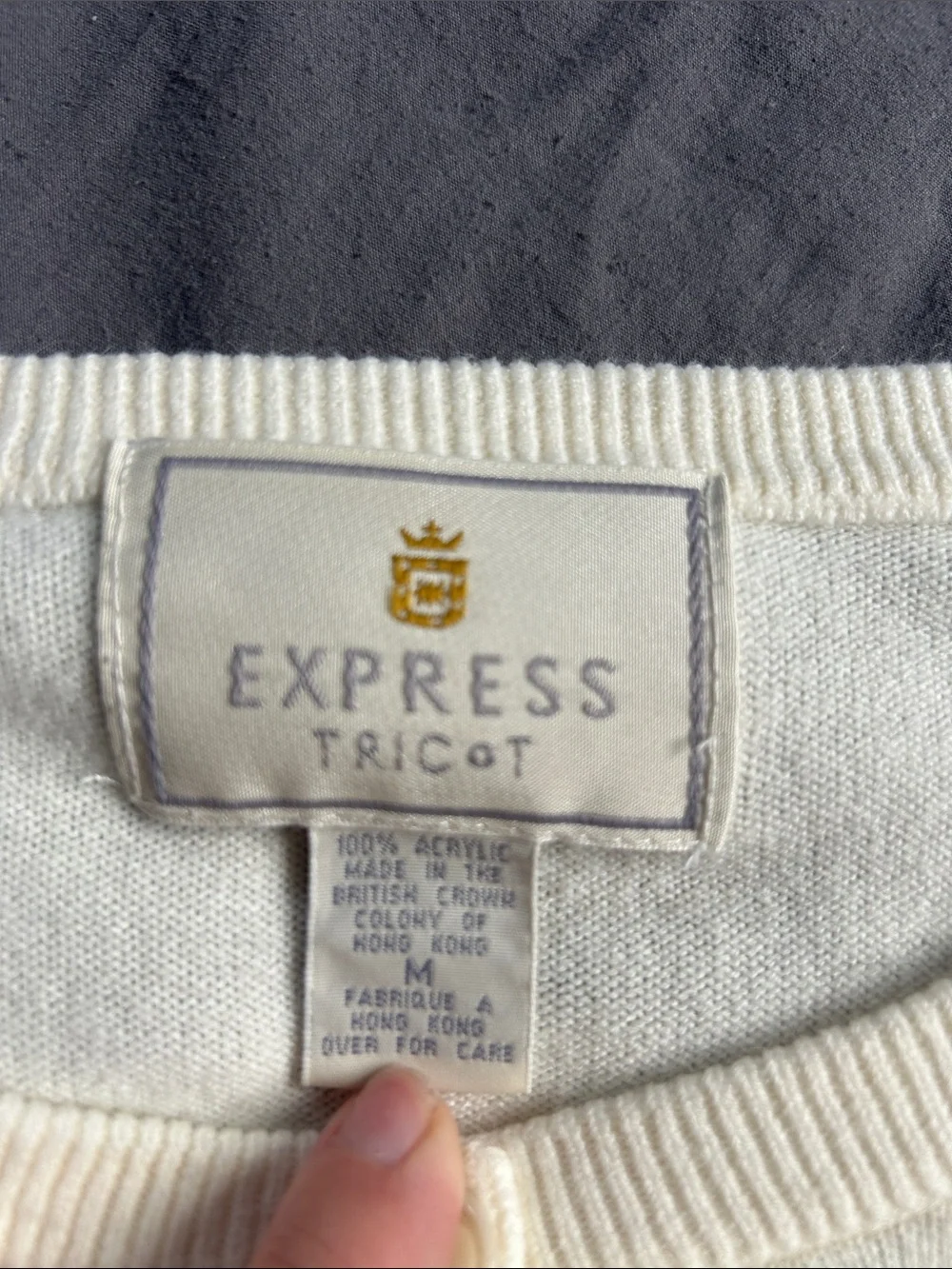 Express Tricot Button-Front Cardigan